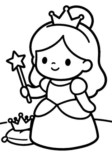 Sample page 1 from Princesses & Unicorns